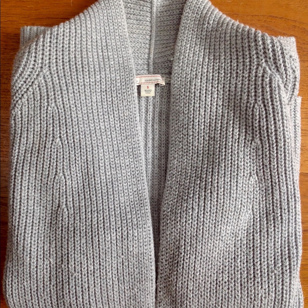 Gap preloved grey cardigan